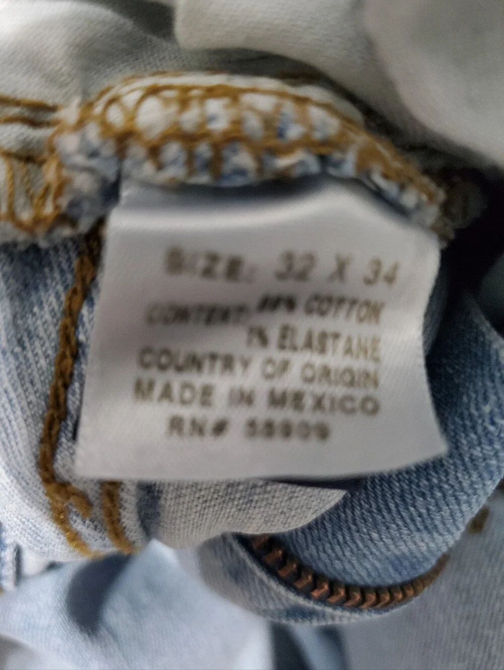 Cremieux Straight Fit Jeans Light Wash 32